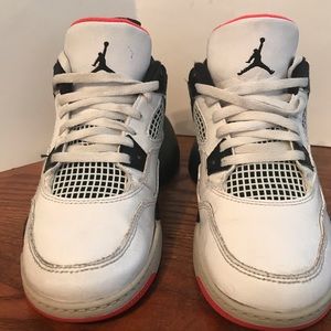 Nike Air Jordan Retro 4 Pale Citron Little Kids 1Y